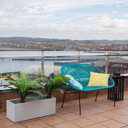Atico Lujo Costa Vasca Bilbaoterraza Mar Jacuzi Apartment Santurtzi Exterior photo