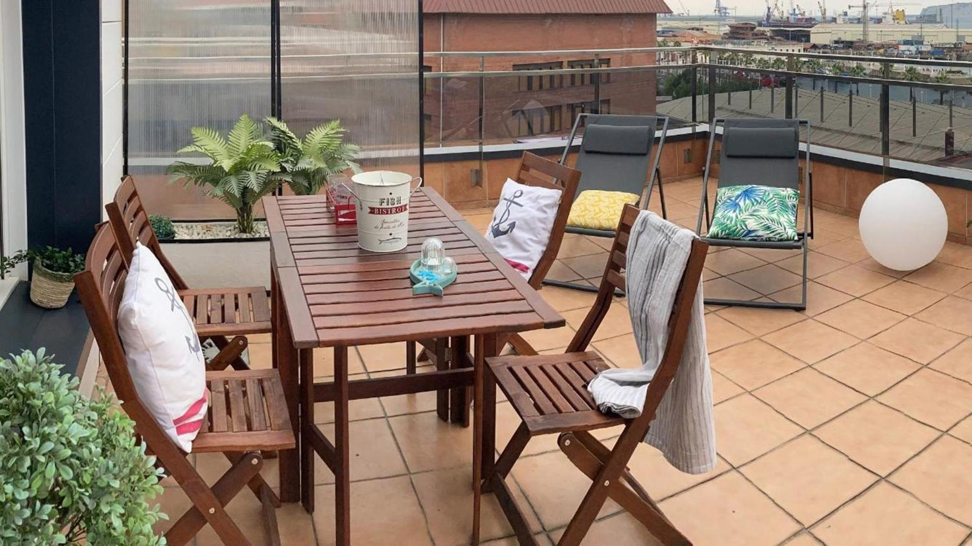 Atico Lujo Costa Vasca Bilbaoterraza Mar Jacuzi Apartment Santurtzi Exterior photo