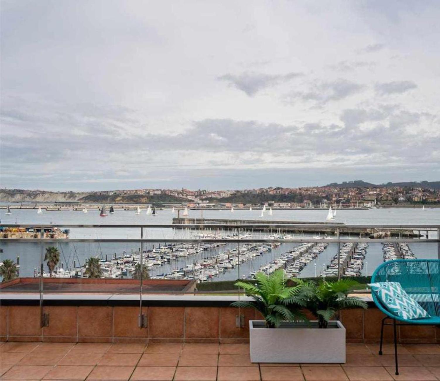 Atico Lujo Costa Vasca Bilbaoterraza Mar Jacuzi Apartment Santurtzi Exterior photo