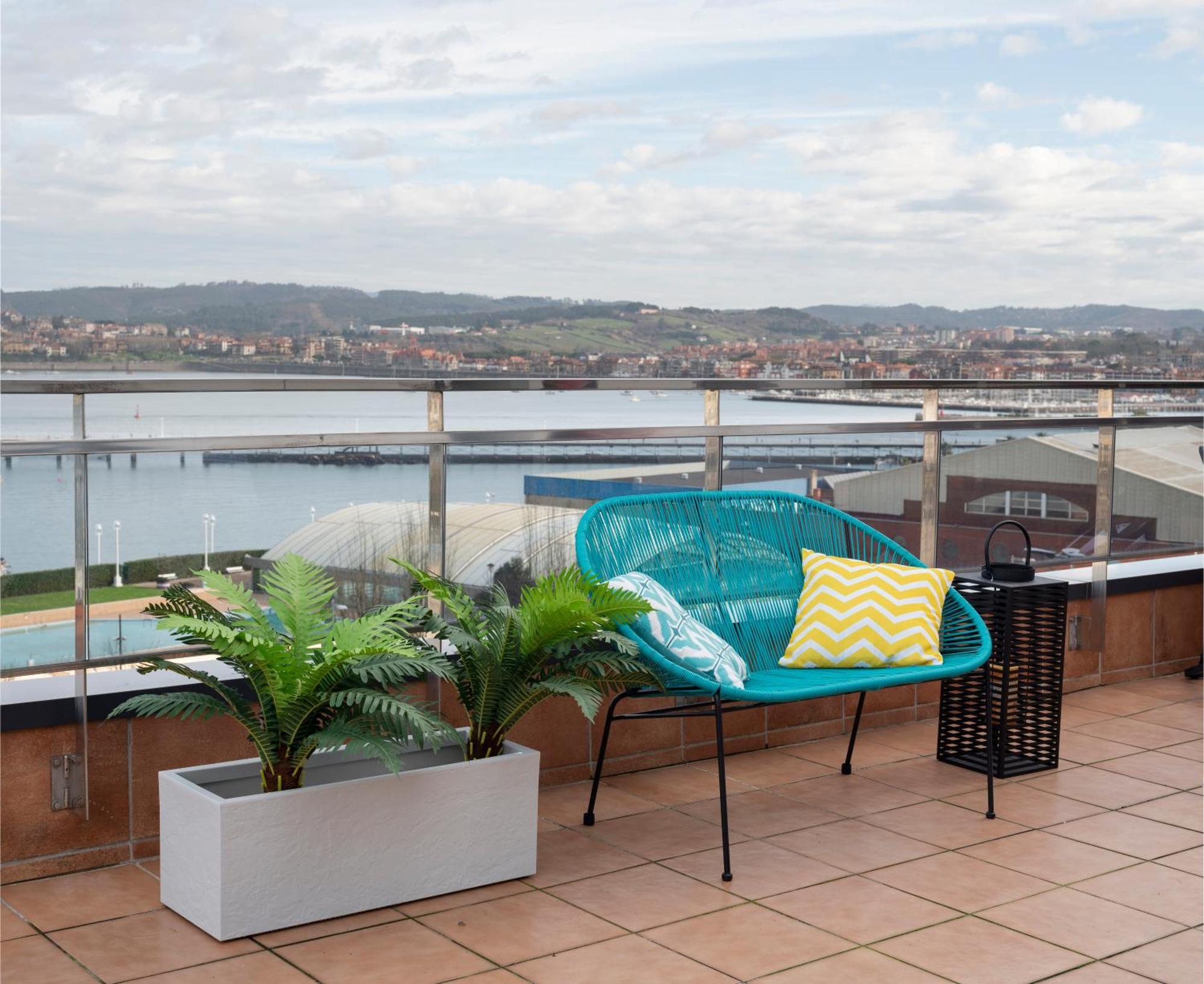 Atico Lujo Costa Vasca Bilbaoterraza Mar Jacuzi Apartment Santurtzi Exterior photo